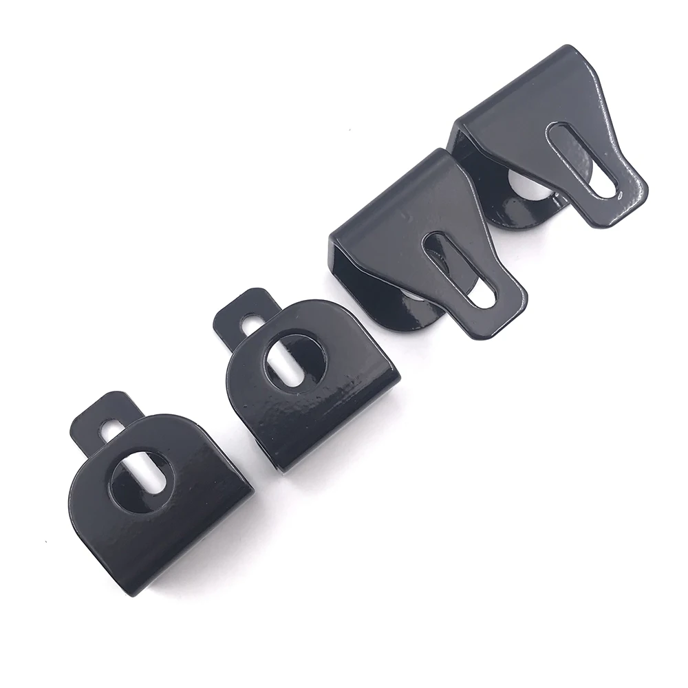 

1 Set Saddlebag Lock Mounting Security Theft Deterrent Brackets Screws For Harley Touring Road King Street Glide FLHT Motorcycle