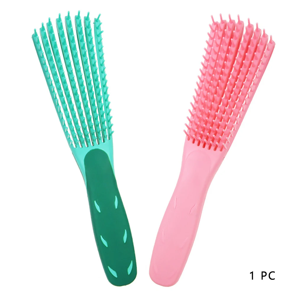 Женская портативная расческа для ухода за волосами практичный нескользящий