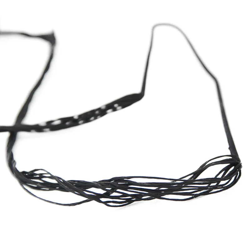 Длинные пряди для стрельбы из лука сменные черные Рекурсивные аксессуары