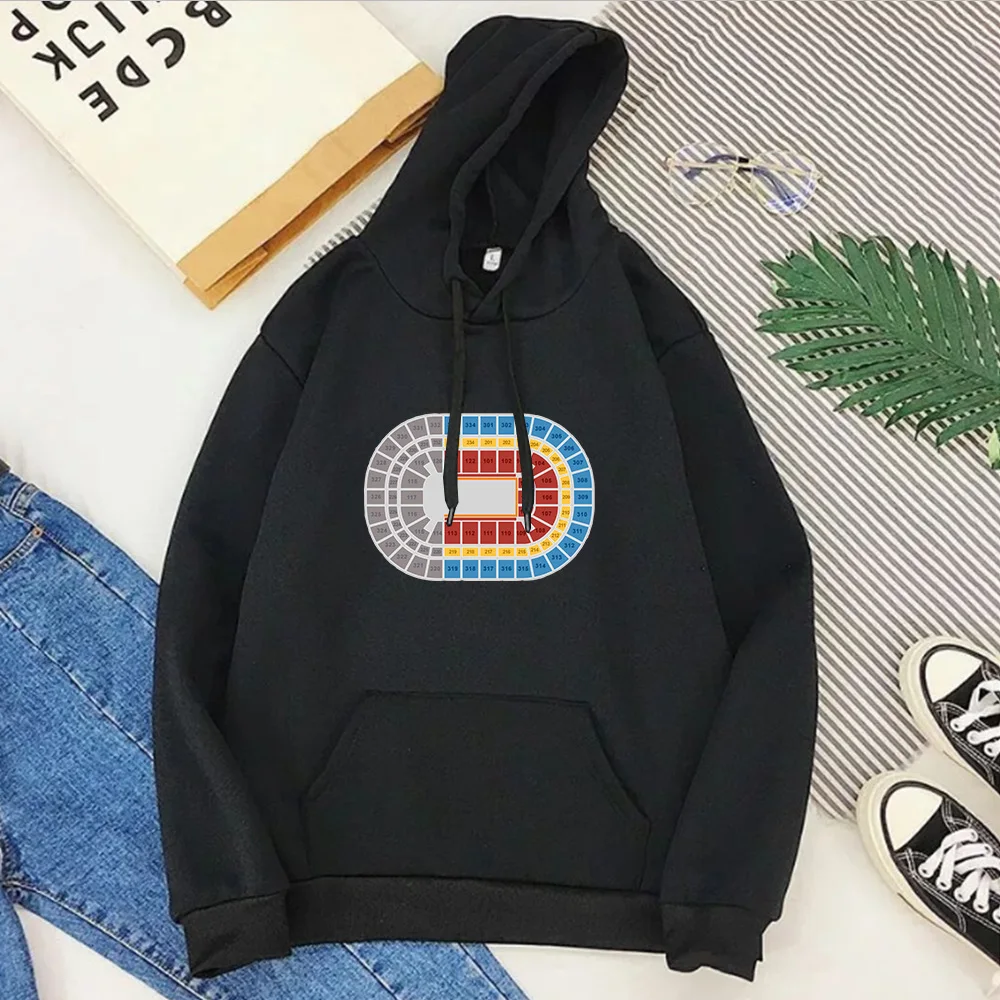 

Vintage Men Hoodies Print Pullovers Concert Scene Pink Hoodie 2021 Fashion Sport Venue Sweatshirt Casual