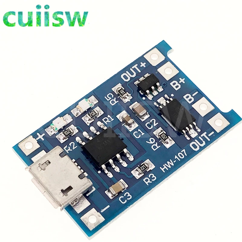 Тип-c/Micro USB 5V 1A Mini 18650 TP4056 модуль зарядного устройства для литиевых батарей зарядная плата с защитой двойные функции li-ion