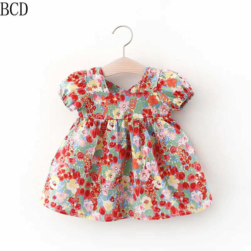 

Newborn Baby Girl Clothes Cotton Princess Baby Body + Fascia Cute Flowers Baby Clothing Flower Girl Dresses Kids 2021 Hot Sale