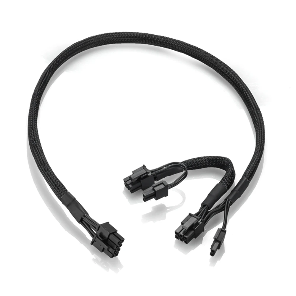 RGeek PCI-E 8pin к Dual 8(6 2)Pin Кабель питания PCIe 8 Pin 1 2 Spliter для Corsair RM1000 RM850 RM750 RM650 RM550 RM450 |