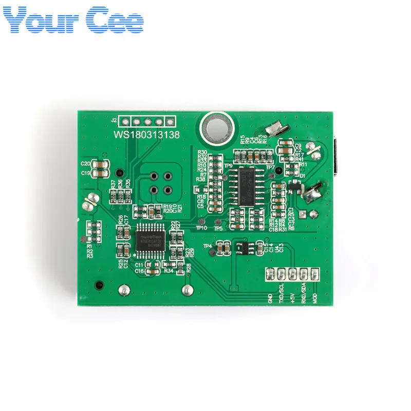 ZPH02 лазерный Сенсор PM2.5 модуль PWM/UART цифровой обнаружения загрязнения пыли