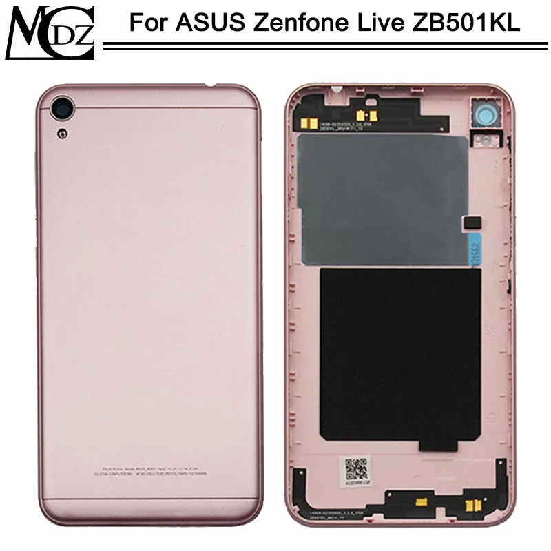 Новый чехол для аккумулятора ZB501KL задняя крышка ASUS Zenfone Live Задняя стеклянная