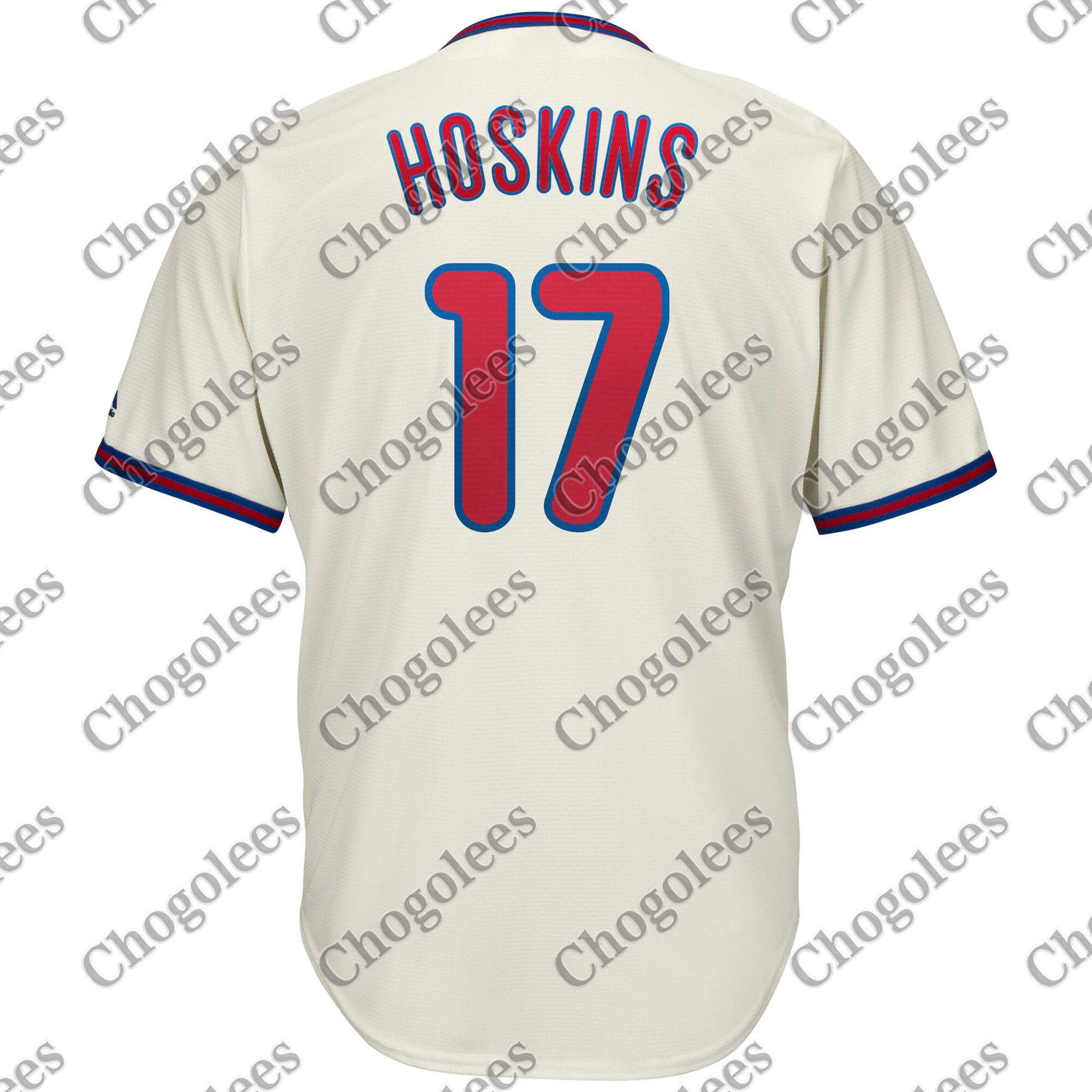 

Baseball Jersey Rhys Hoskins Philadelphia Majestic Alternate Cool Base Player Jersey - Cream