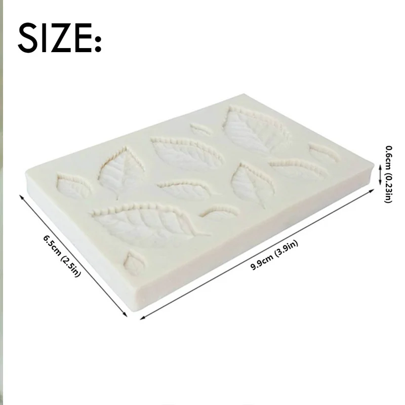 

Tree Maple Leaf Mold Silicone Fondant Cake Decorating Tools Chocolate Baking Mould 3D Sugarcraft Resin Clay Homemade Bakeware