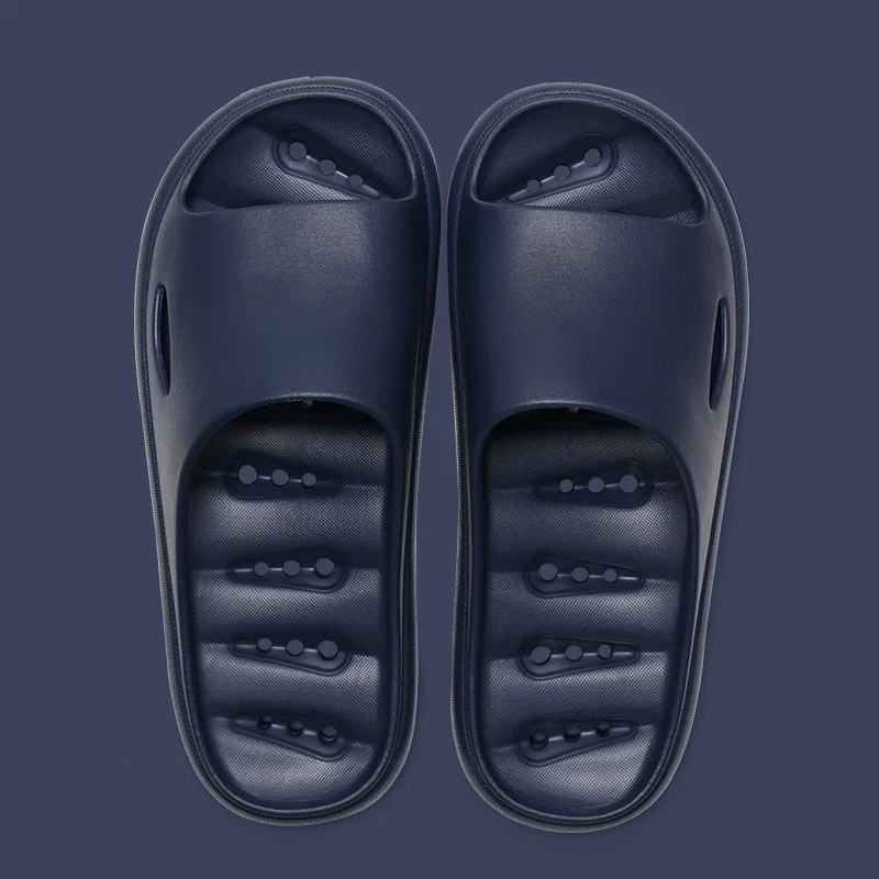 

Summer Home Women Leaking Slippers Holes Sole Non Slip Bathroom Ladies Slides Indoor Couples Slippers Women's Sandals WSH3837