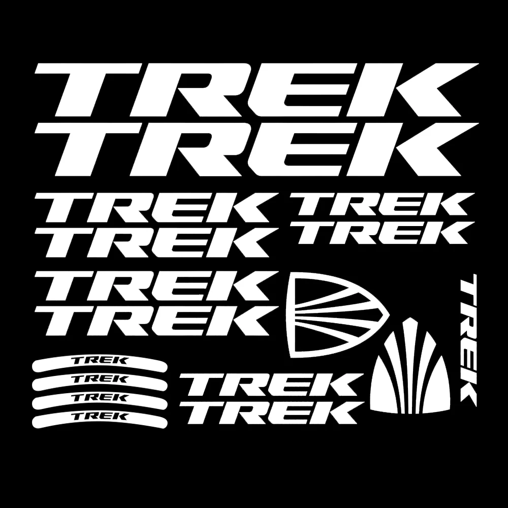 

for TREK Bike Stickers Frame car Sticker Cycle Bicycle Tuning Rim Wheel Decal Logo Emblem waterproof Vinyl Decal,20cm