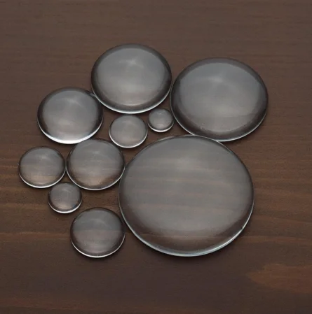 

2/5/10/20/30/50pcs 8-40mm Clear Magnifying Glass Round Cabochon Spacer Beads Cameo Scrapbooking Fit Pendant Blank Tray