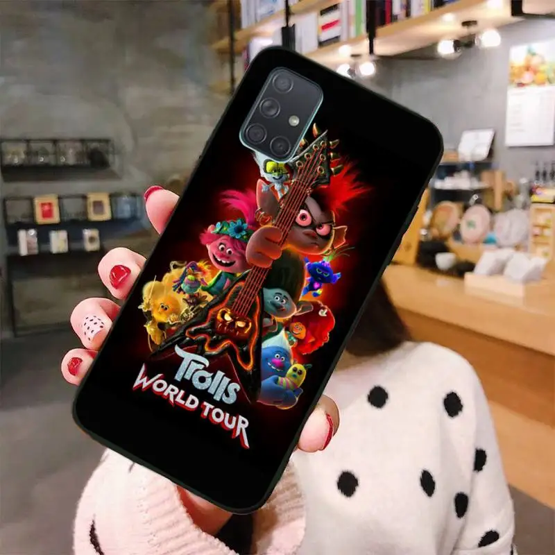 

Dabieshu American TV Trolls World Tour Phone Cover For Samsung Galaxy A21S A01 A11 A31 A81 A10 A20 A30 A40 A50 A70 A80 A71 A51