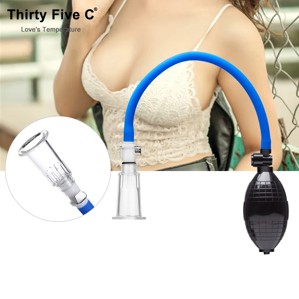 Ручной вагинальный насос с QR клапаном акриловый цилиндр вакуумный Стимулятор