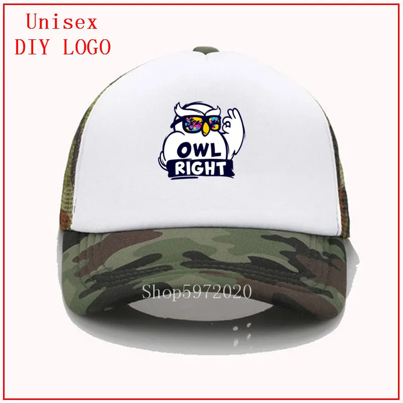 Кепка с рисунком совы для женщин и мужчин бейсболка хвоста летняя кепка|Мужские