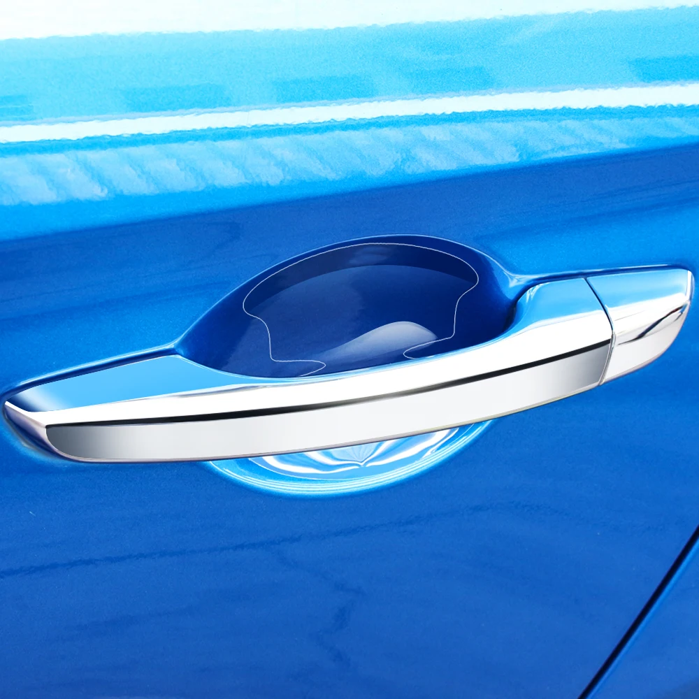 5 шт. TPU чехол для автомобиля дверных ручек из закаленного стекла Nissan Qashqai J11 J10 Juke