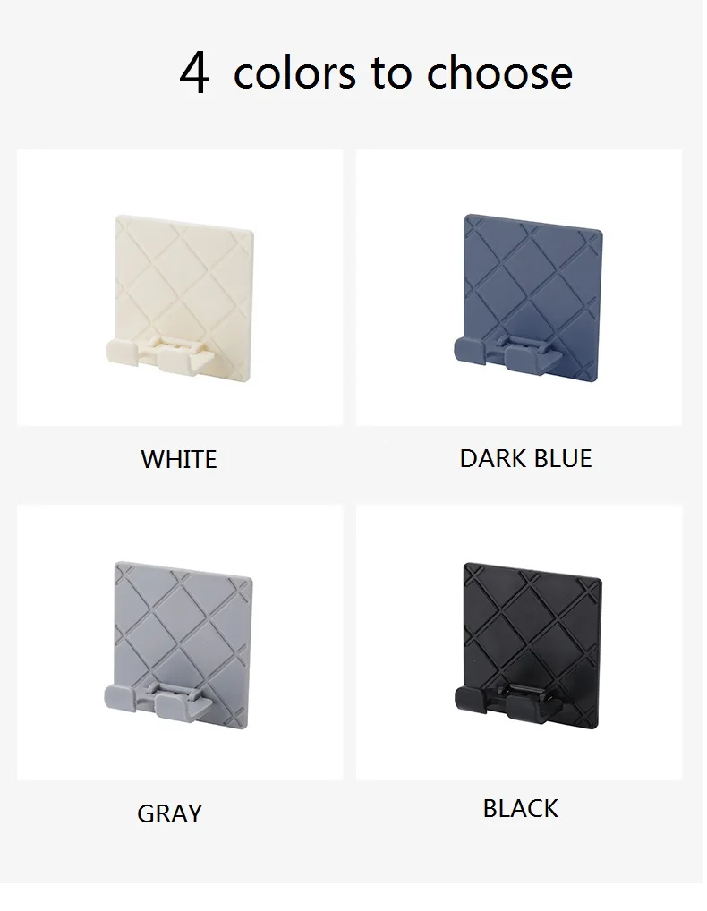 

Hook for Kitchen Bathroom Living Room Self-Adhesive Cord Holder Wall Hook Adhesive Razor Folding Cord Holder Universal hanger