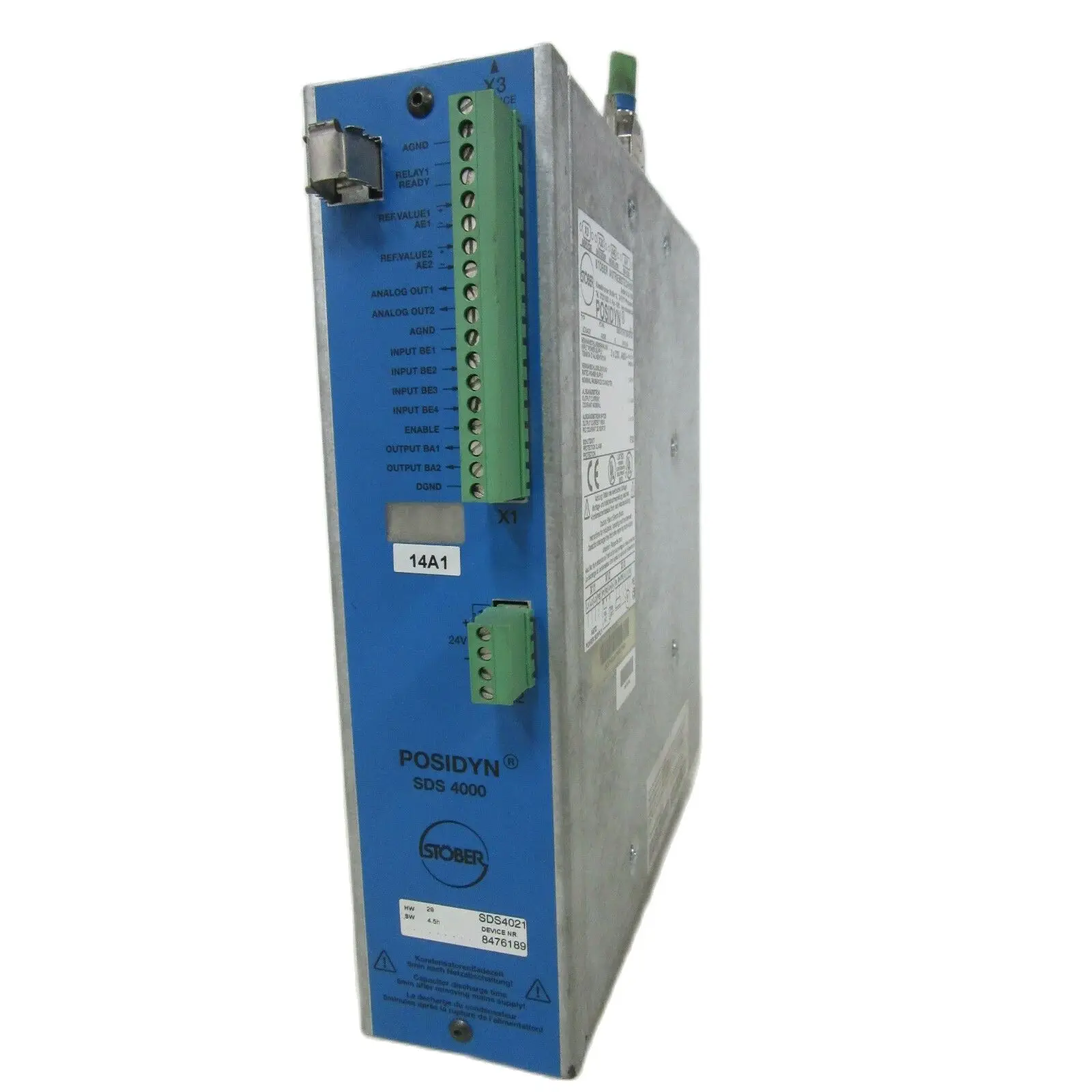 

Сервопривод/Драйвер Stober Posidyn SDS4021 SDS 4000