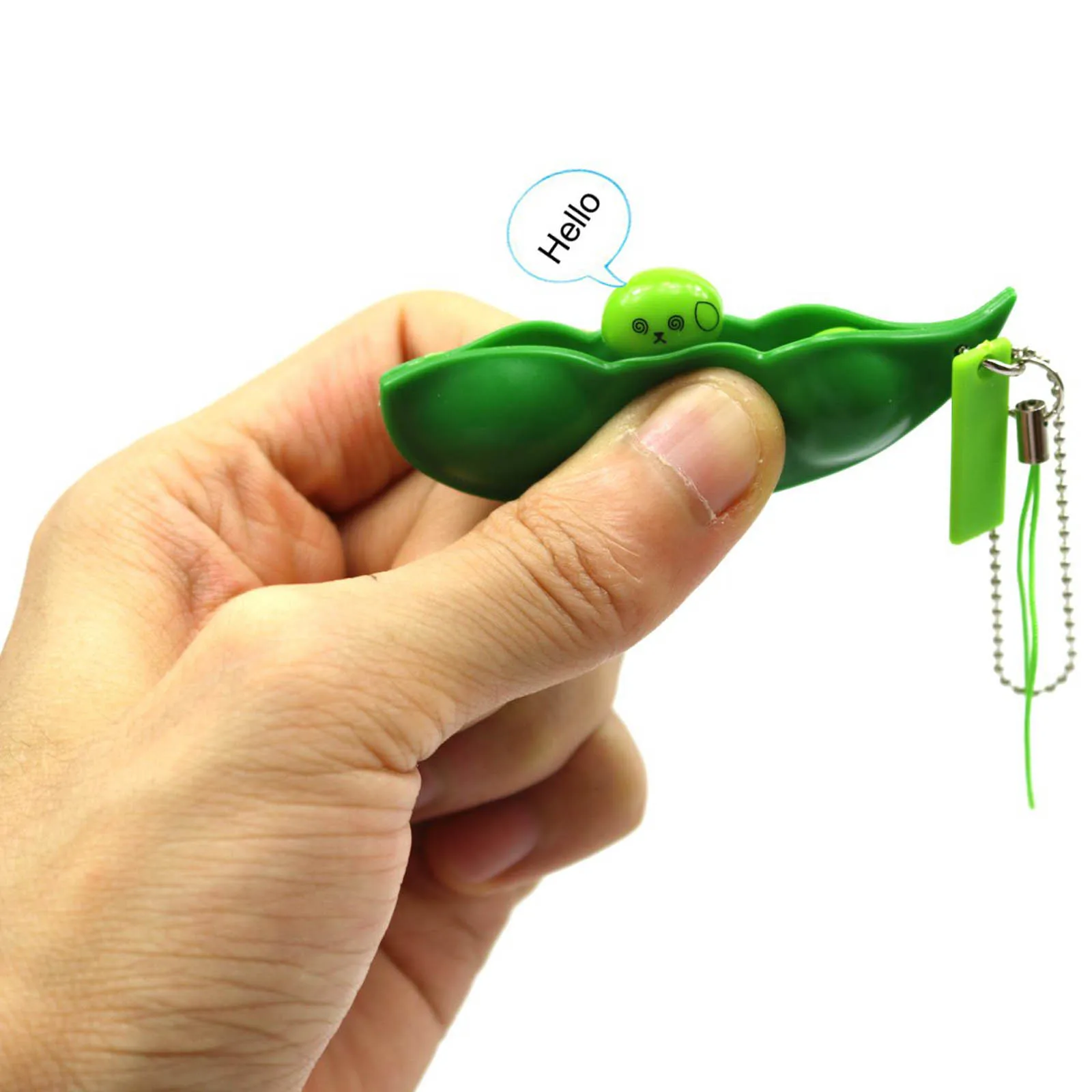 

Stress Toys Fun Beans Toys Pendants Funny Gadgets Squeeze Decompression Keychain Cute Adult Toys
