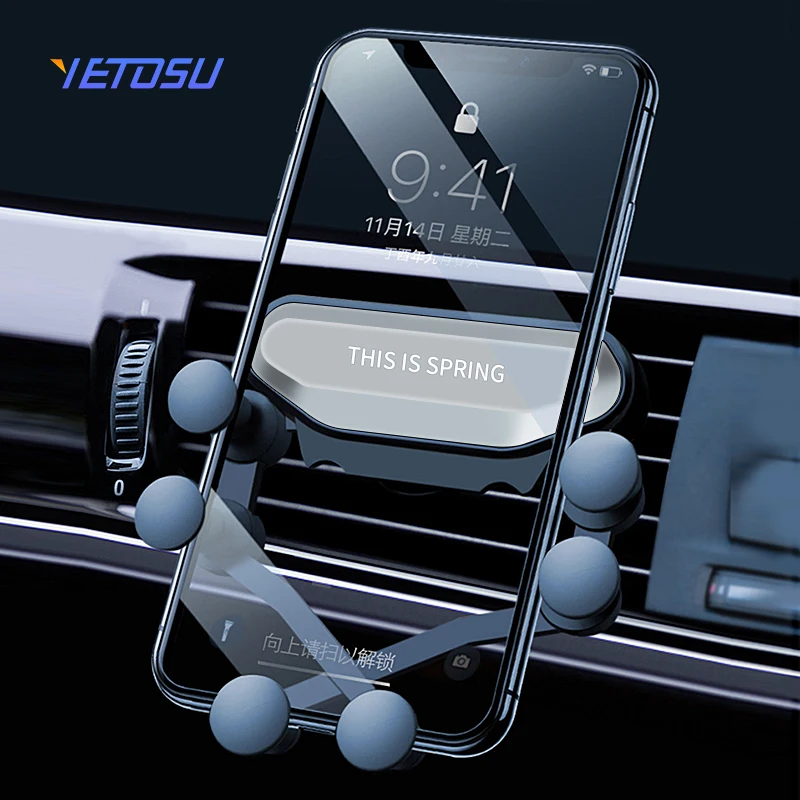 2019 Новый универсальный автомобильный держатель для телефона на вентиляционное
