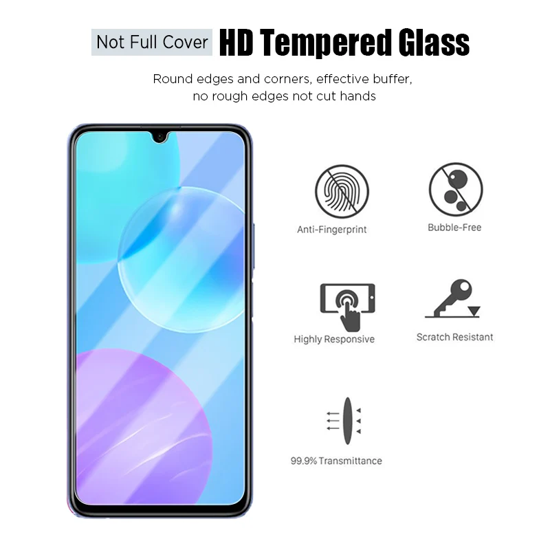4 шт. Защитное стекло для экрана Honor 10 9 Lite 20 Pro 30 9X закаленное 8X 10i 20i 30i | Мобильные