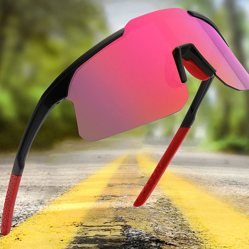 

New Style Cycling Glasses Outdoor Sports Sunshade Sunglasses Men Women Mountain Bike Anti-ultraviolet Riding Sunglasses