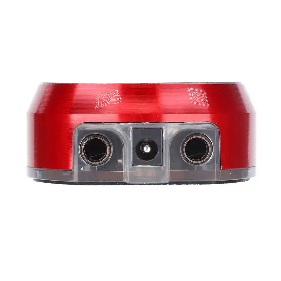 Источник питания для татуировок Красный ЖК источник с адаптером аксессуар тату