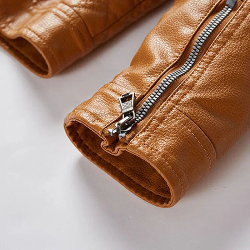 

Hot Tide Leather Jackets Men VogueOutwear Bomber Jacket Winderbreaker PU Motorcycle Leather Jackets Men Clothing