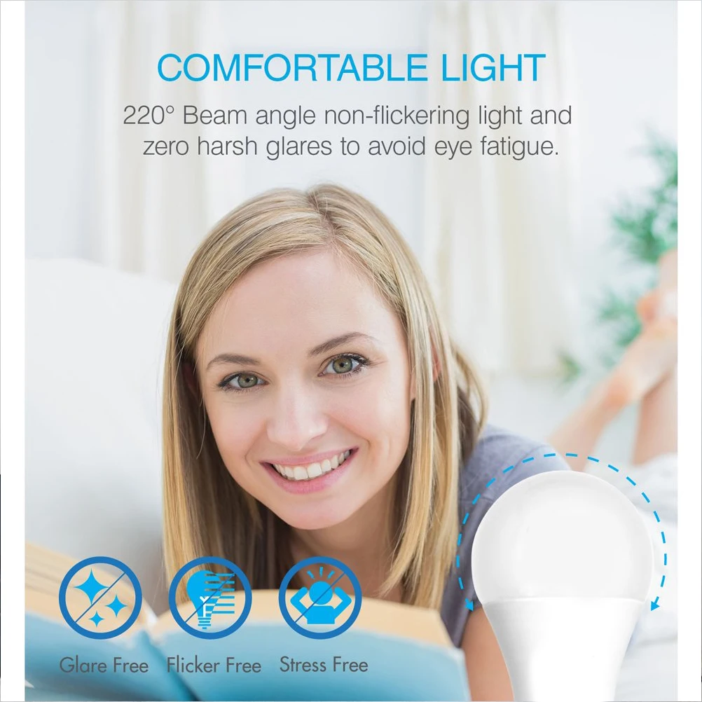 

9W LED Bulb E27 Energy Saving Light Indoor Spiral Bulb Light Soft Light Bulb LED Spotlight Table Lamp Lamps Light E27 LED Lamp