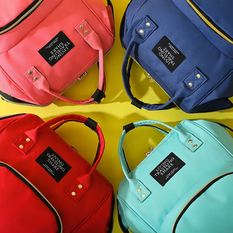 Сумка для подгузников вместительный рюкзак беременных женщин модный