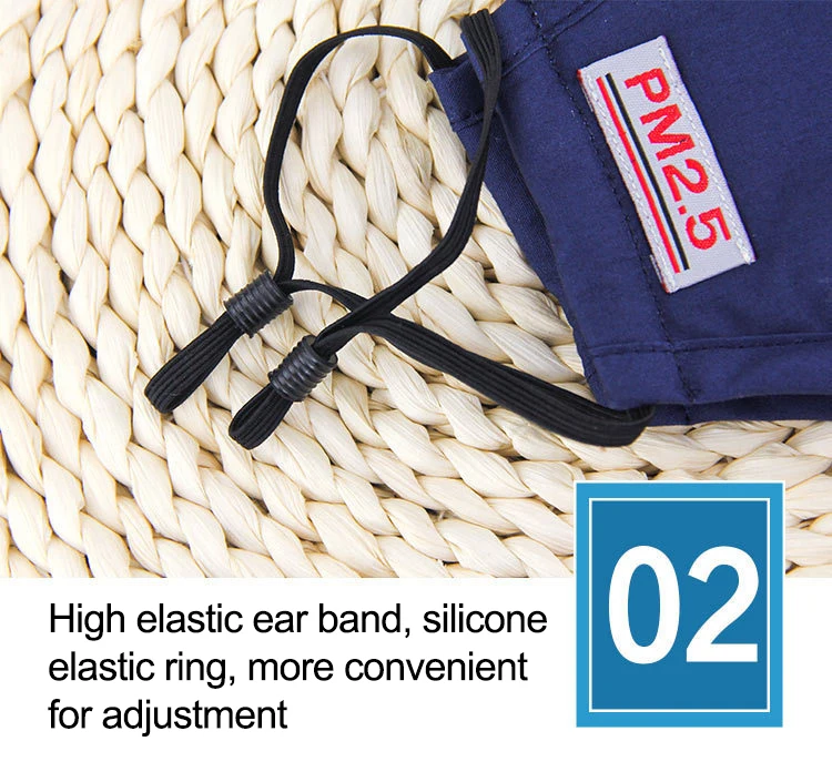 Маска для рта из хлопка PM2.5 пылезащищенная маска от пыли и защитная дыхания с