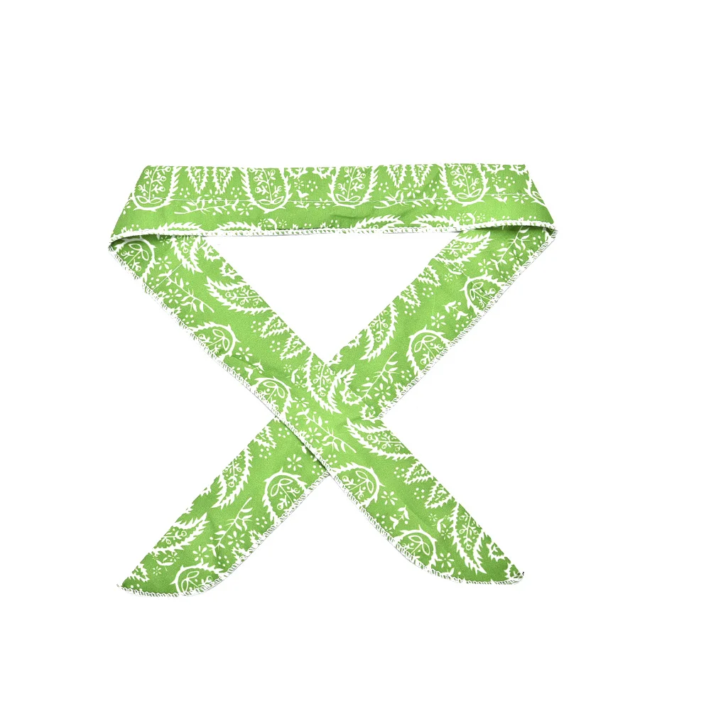 Охлаждающий шарф Завязывающийся галстук на шее сохраняет прохладу многоразовый