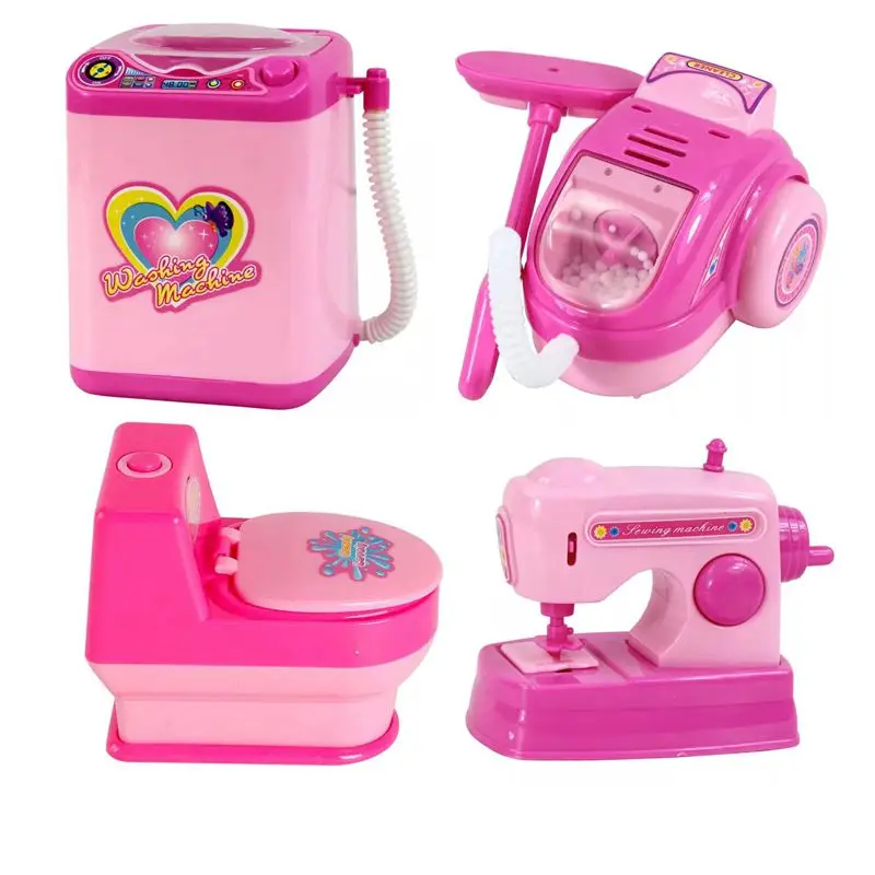 

Модные аксессуары для кукол, детские игрушки, электрическая миниатюрная кукольная мебель для кукол Барби, игра «сделай сам», рождественски...