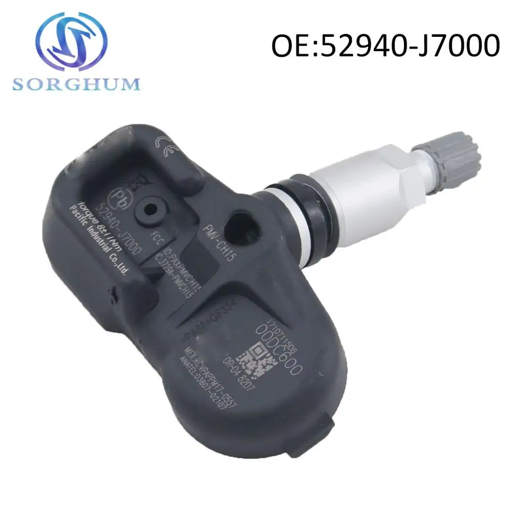 52940 J7000 PMV CH15 датчик давления в шинах TPMS для KiA Forte Cerato Koup K3|Системы контроля