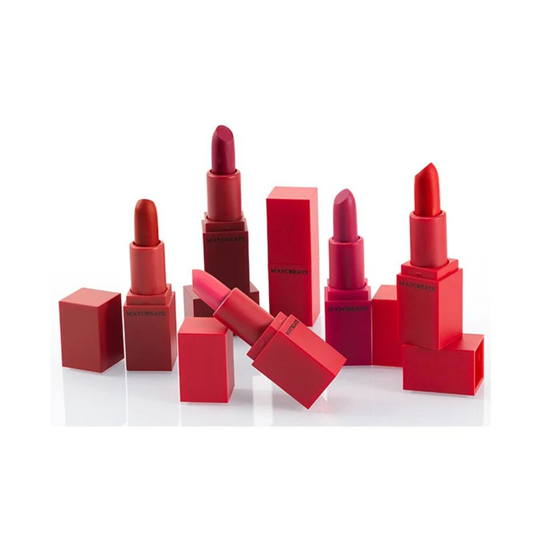 5 цветов губная помада естественного цвета долговечная модная высокой