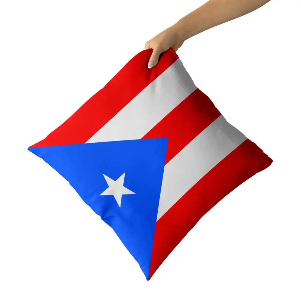 Пуэрто Рико хлопчатобумажные парусиновые наволочки на заказ для диванных