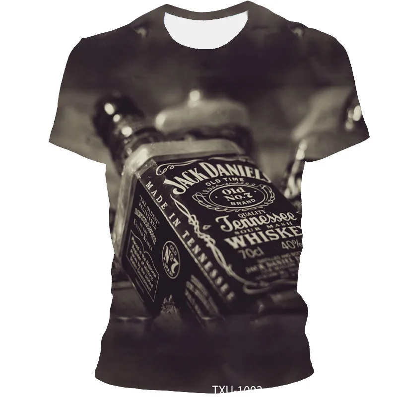 

Summer men's 3D printing oversized T-shirt men and women fashion casual short-sleeved streetwear breathable and refreshing 2021