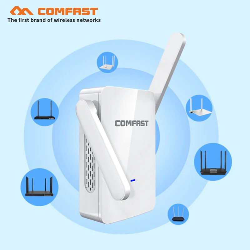 1200 Мбит/с двухдиапазонный wifi роутер AC Wi Fi усилитель сигнала ретранслятор с RJ45 WAN/LAN