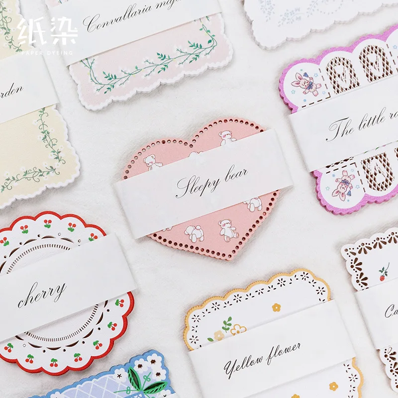 Винтаж выдалбливают липкий любят цветок блокнот для заметок дневник