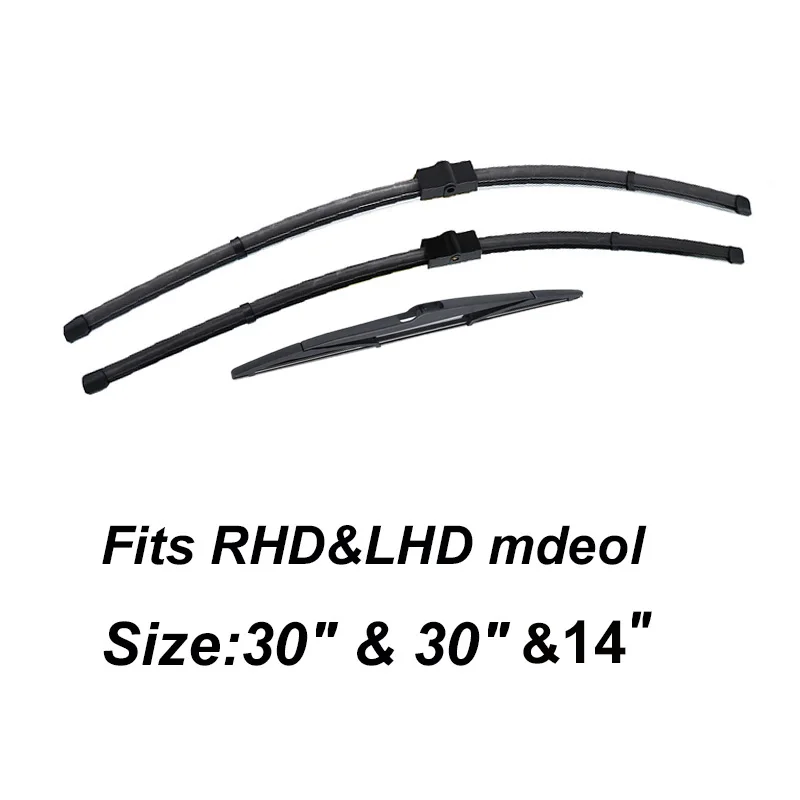 XUKEY 30" 14" Front Rear Window Windscreen Wiper Blades Set Kit For Citroen C4 Grand Picasso / 2006 2007 2008 | Автомобили и