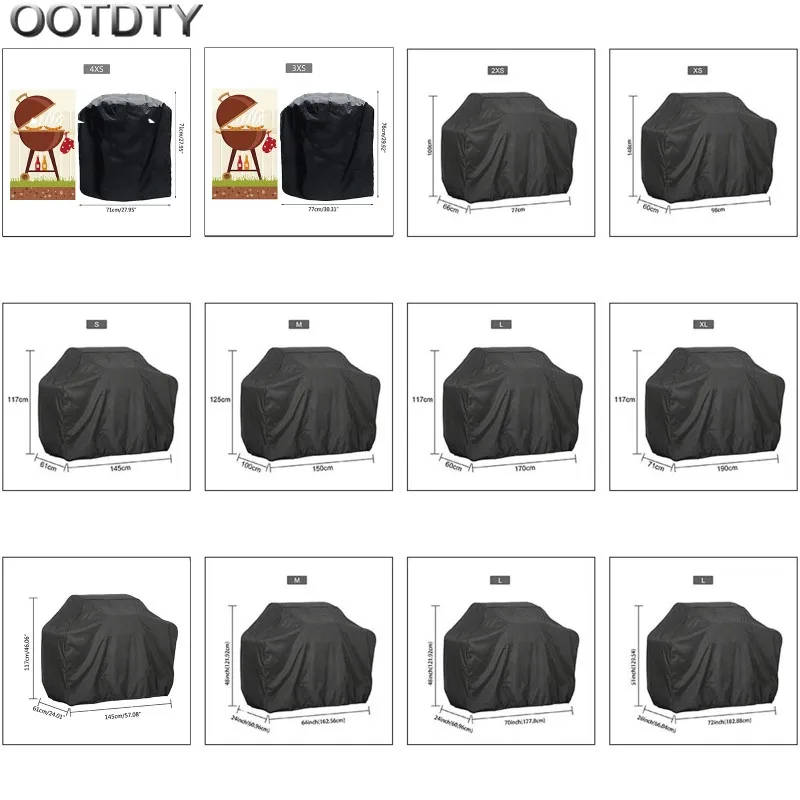 1 шт. 190T/210D бахилы Анти пыль Водонепроницаемый Weber Heavy Duty Charbroil - Цена: 547,81 - 1 395,55 руб.