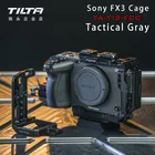 Клетка для камеры Sony FX3, тактическая серая, легкая, с верхней ручкой, базовая пластина TA-T13-FCC