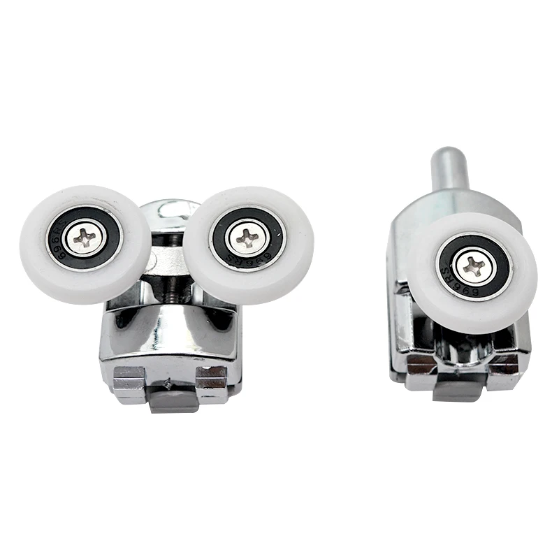 Ролики для душевой кабины с двойным выдвижным стеклом диаметр 25 мм/27 мм