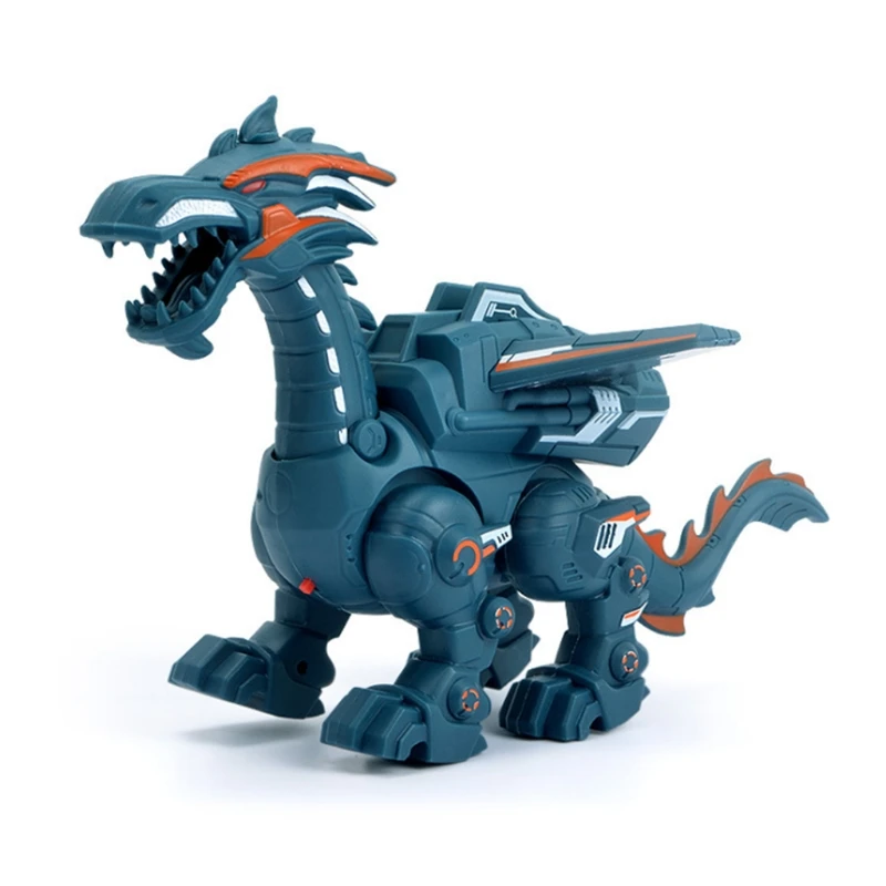 

Electric Walking Dinosaur Model Spray Mechanical Dragon Toy with Light Sound Kids Birthday Gifts