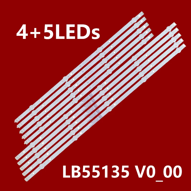 

For 55"TV NS-55DF710NA19 LB55135 lbm550m0501-PJ-4(L) PK-4(R) E4sw5518rku light bar LB55135 V1_01 LB55135 V0_00