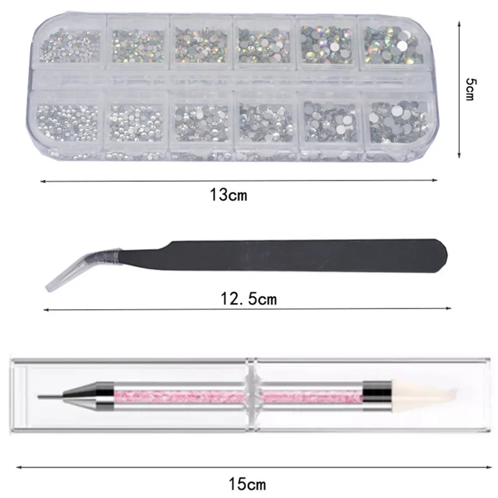 

Acrylic Nail Kit Nail Glass Drill Nail Tweezers Nail Art Tools Nail Tools Sets Manicure Set Fingernails Nail Kit Acrylic Nails