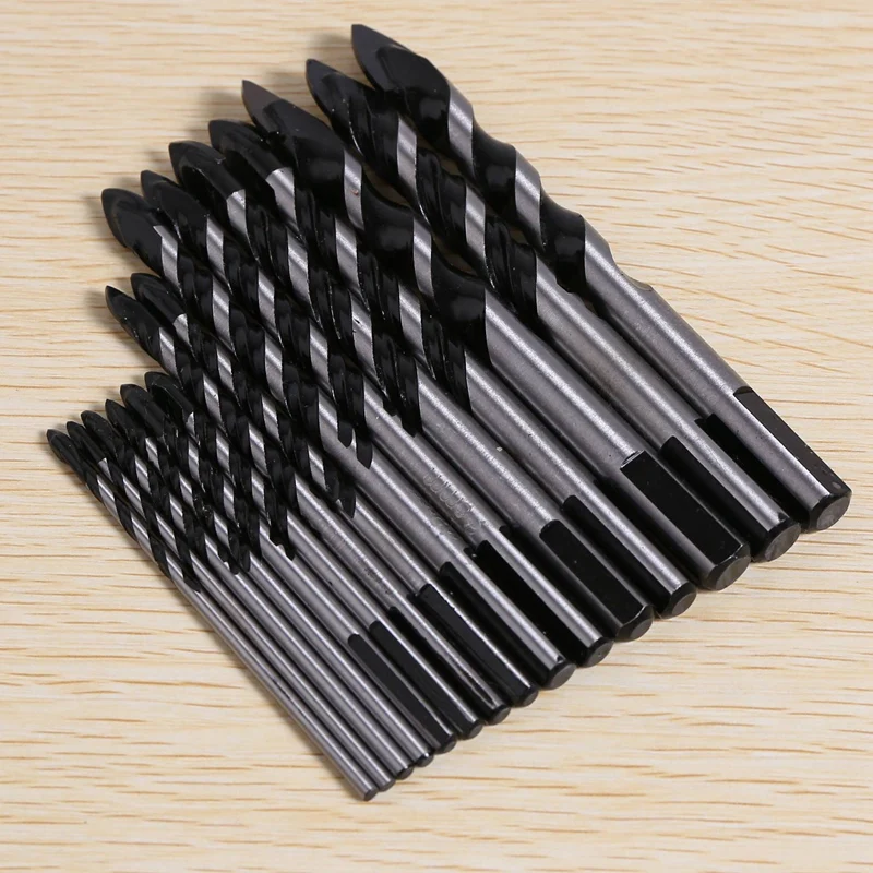 Акция! Набор сверл для каменной кладки комплект из 15 наконечников карбида