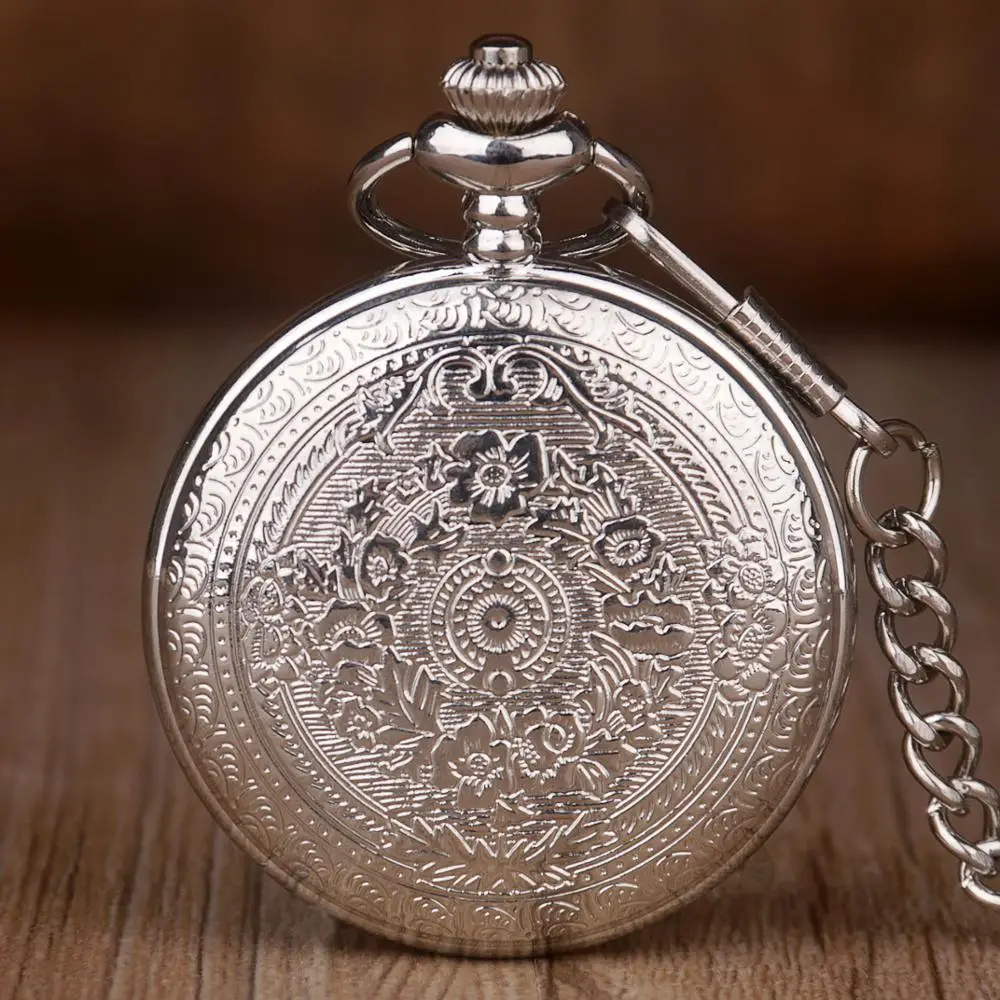 Стимпанк Ретро винтажные кварцевые карманные часы императорская корона