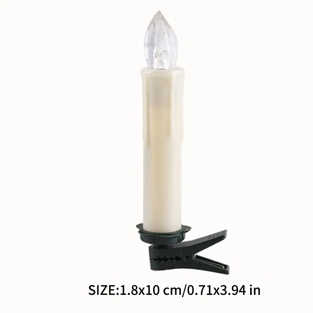 

20Pcs Led Candles Light Warm White Candle Light With Remote Control Wireless For Home Wedding Birthday Party Decor Creative Gift