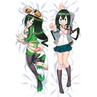 Boku no My Hero Академия аниме дакимакура обнимающая подушка для тела Чехол Asui Tsuyu DIY Otaku костюм для косплея кровать Подушка Наволочка