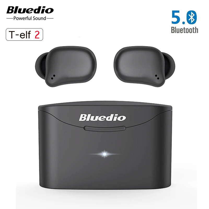 Оригинал Bluedio T elf 2 TWS наушники беспроводные Bluetooth 5 0 сенсорное управление