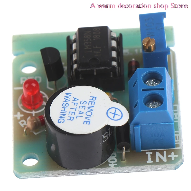 

12V Battery Sound and Light Alarm Against Over-discharge Protection Board Low Voltage /Under Voltage Protection Module